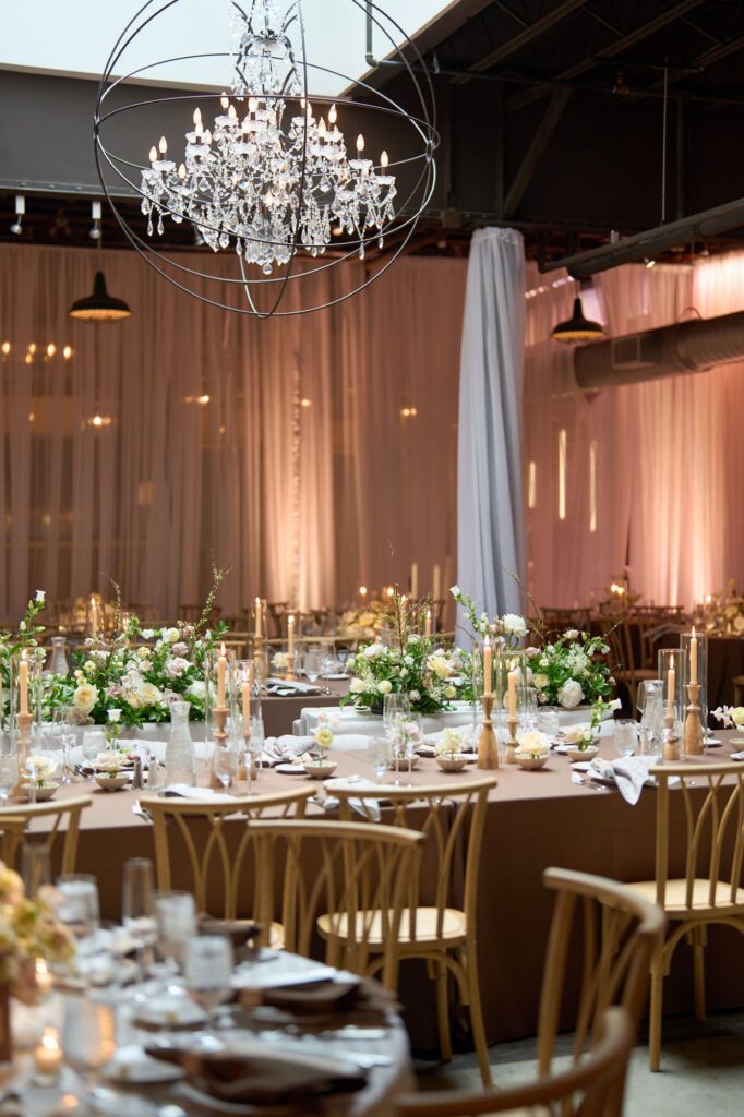 the atrium wedding reception