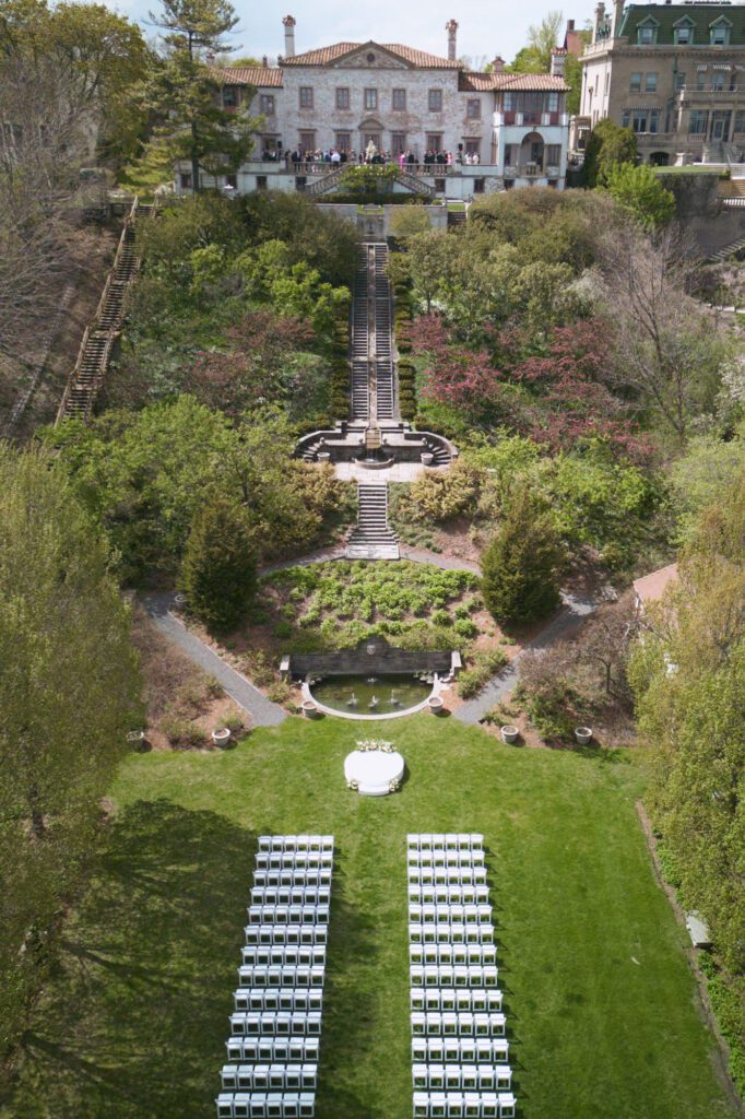 villa terrace milwaukee wedding ceremony