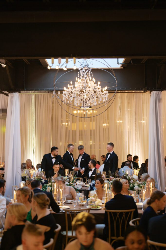 the atrium wedding reception